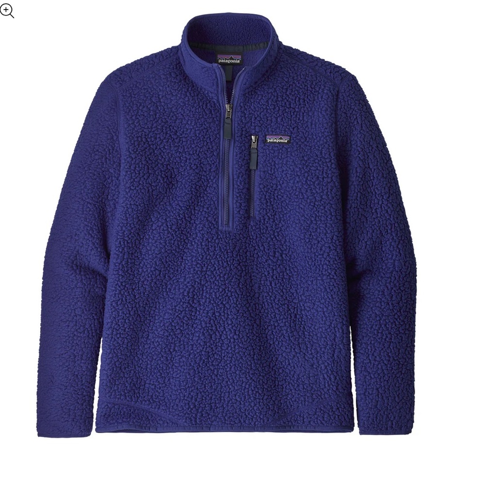 Patagonia Retro Pile Fleece Pullover 1/2 zip men’s size XL